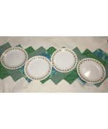 4 Vtg Corning Corelle Butterfly Gld 8.5&quot; Plates Luncheon Salad Cake Tea ... - $33.42 CAD