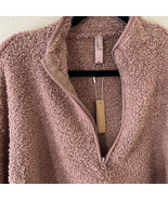 SKIMS COZY KNIT CROPPED PULLOVER IN ROSE CLAY SIZE SMALL MEDIUM - £60.13 GBP