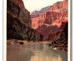 Quet Stretch End of Granite Grand Canyon Arizona UNP Fred Harvey WB Post... - $5.89