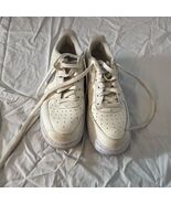 Nike Air Force 1 Low White Casual Sneakers Shoes CT3839 110 Youth Size 7Y - $49.50