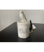 RAE DUNN HARRY POTTER &quot;HEDWIG&quot; MUG WITH TOPPER - £40.05 GBP
