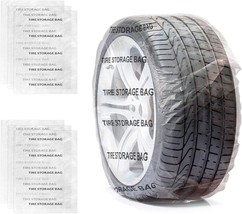 Tire Storage Bags 24x12x40&quot; 100 Pack 1.5 Mil PE Tires Up To R19 - £29.59 GBP