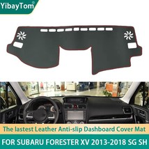 Nk durable pu leather dashboard anit slip anti uv protective mat for subaru forester xv thumb200