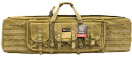 GPS Tactical Double Rifle Case Flat Dark Earth 44&quot; 600 Denier Polyester ... - $188.46 CAD
