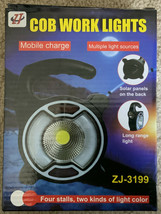 COB Portable Work Lights, Multiple Light Sources &amp; Mobile Charge - £8.85 GBP