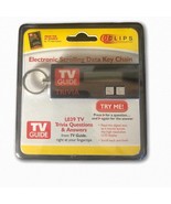 TV Guide Electronic Scrolling Data Keychain 1039 TV Trivia Questions &amp; A... - €26,22 EUR