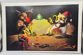 Blizzard Employee Only Art Director Samwise Personally Signed Holiday Card - £236.94 GBP