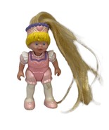 Fisher Price Loving Family Dollhouse Blonde Girl with Crown/Hair Pink Ba... - $176.66 MXN