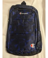 Champion Backpack Black / Blue Design - £23.52 GBP