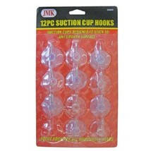 12-Pack Suction Cup Hooks - $2.50