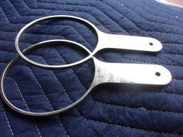 Release Marine Big Game Fishing pitch bait tube holders, stainless pair - $64.35