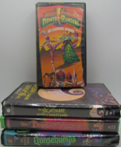 Vintage lot of 4 Great Condition RARE Clamshell VHS Hard to Find Kids Mo... - €12,95 EUR