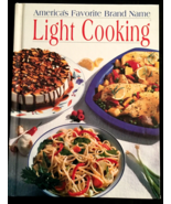 vintage 90&#39;s Cook book hard cover Light Cooking manufactured in USA 384 ... - $6.68