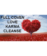 27X FULL COVEN CLEANSE &amp; RELEASE KARMIC LOVE DEBTS &amp; ENERGIES Magick 99 ... - £35.52 GBP