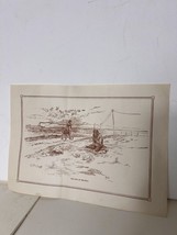 Charles M. Russell Limited Edition Pen and Ink Sketch Prints Western Art Picture - £10.39 GBP