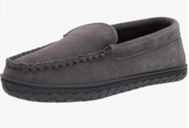 Wolverine Mens Gray Moccasin Slippers Size 7M - £28.76 GBP