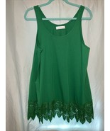 XiaoMaAnji Green Tank Women’s Size 1X - $27.16 CAD