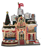Lemax Christmas Village Tea with Mrs. Claus 4.5V Adaptor Brunch Chimney Smokes - £113.71 GBP