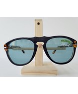 Persol 649 Sunglasses POLARIZED Blue Prince Of Wales 10903R Authentic Ne... - $259.95