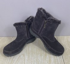 Khombu Women&#39;s Gracie Brown Suede Boots Size 8M - £10.97 GBP