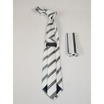 Men's Tie and Hankie Set Soft Microfiber Silky Vito Rofolo by J.Valintin VTR-49 image 2