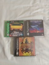 Ps1 Game Lot Odddworld, Independce Day, Need For Speed 3 - £28.30 GBP