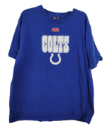 Indianapolis Colts Shirt Mens XL Blue Logo NFL Football Graphic NFL Team... - £7.50 GBP