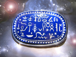 HAUNTED PIN COSMIC DREAM MAKER PLATE CONCENTRATE MANIFEST DREAMS MAGICK  image 2