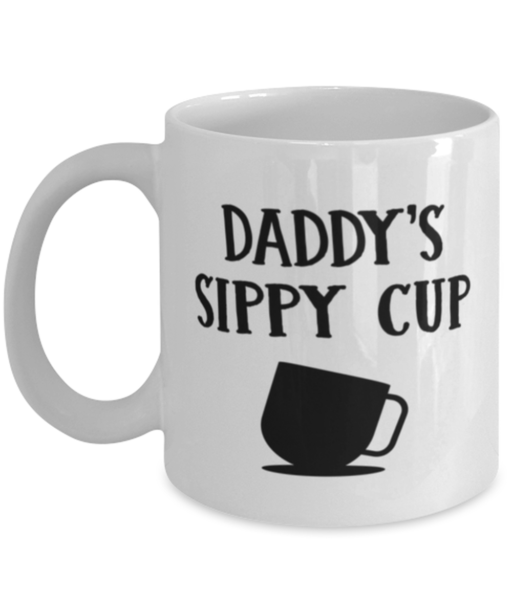 Funny Dad Gift, Daddy&#39;s Sippy Cup, Unique Best Birthday Coffee Mug For F... - $19.90
