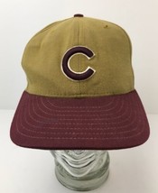 Vintage Chicago Cubs Hat Commemorative Color MLB Logo Fitted Cap Sz. 6 7/8 Rare - $49.45