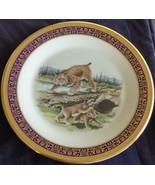 Gorgeous Boehm Lenox Woodland Wildlife Porcelain Plate – Bobcats – 1980 ... - $134.46 CAD