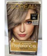 Loreal Paris Superior Preference Hair Color #8S SOFT SILVER BLONDE - ori... - $11.83