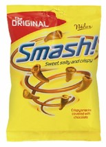 Nidar Smash Original - Norwegian Chocolate Covered Corn Snacks Bag 100g,... - $98.01