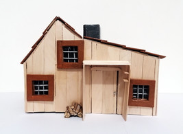 Little Wooden house - Little House on the Prairie - £46.15 GBP
