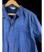 Mountain Warehouse Shirt Large Mens Wood Button Down Hiking Fishing Zip ... - $694.59 MXN