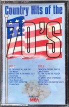 Country Hits Of The 70&#39;s Cassette Tape New &amp; Sealed - £4.41 GBP