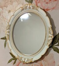 OMIRO Decorative Wall Mirror, Vintage Hanging Mirrors Plastic 14.7&quot;L x 1... - €16,33 EUR