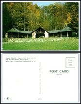 WEST VIRGINIA Postcard - near Ansted, Hawk&#39;s Nest State Park, Picnic Shelter O45 - £2.58 GBP