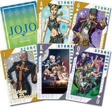 JoJo&#39;s Bizarre Adventure Main Group Playing Cards Anime Licensed NEW - £7.40 GBP