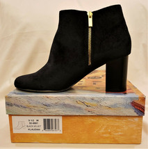 Bella-Vita Ankle Boots Size-9.5W Black - £55.02 GBP