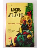 Wallace West Lords of Atlantis 1963 Vintage Science Fiction SC - $7.00