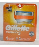 Gillette Fusion5 Mens Razor Blade Refills  4 Count - £10.20 GBP