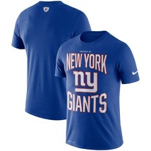 New York Giants Mens Nike Property of Dri-Fit Cotton T-Shirt - XL &amp; Larg... - £19.65 GBP