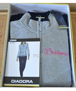 Diadora Girl&#39;s Long Sleeve Cotton Fleece Tracksuit Art. DPJ66101S - $33.62 CAD+