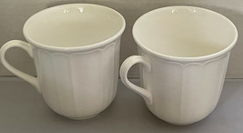 Lenox Decor White Sands 2 Coffee Cups Bone China - £22.80 GBP