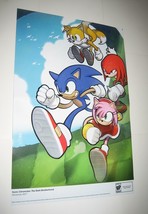 Sonic Chronicles The Dark Brotherhood Poster # 3 Nintendo DS Knuckles Hedgehog - £40.08 GBP
