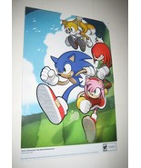 Sonic Chronicles The Dark Brotherhood Poster # 3 Nintendo DS Knuckles He... - £39.49 GBP