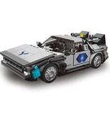 1 Back to the Future Delorian movie vehicle car with Superhero Minifigure Toys s - £49.57 GBP