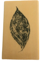 Anitas Lilac Leaf Mounted Rubber Stamp Plant Nature Outdoors Card Making... - $3.99