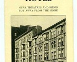 Columbia Hotel Brochure Congress Street in Portland Maine 1930&#39;s - $74.44